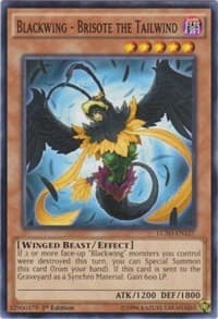 Blackwing - Brisote the Tailwind - Legendary Collection 5D's - YuGiOh card
