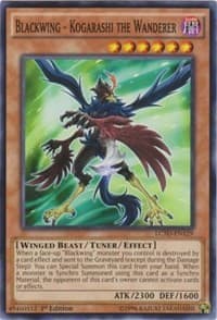 Blackwing - Kogarashi the Wanderer - Legendary Collection 5D's - YuGiOh card