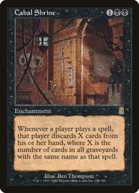 Cabal Shrine - Odyssey - Magic: The Gathering card