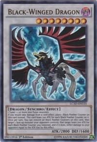 Black-Winged Dragon (UR) - Legendary Collection 5D's - YuGiOh card