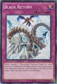 Black Return - Legendary Collection 5D's - YuGiOh card
