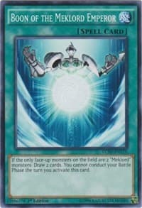 Boon of the Meklord Emperor - Legendary Collection 5D's - YuGiOh card