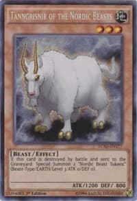 Tanngrisnir of the Nordic Beasts - Legendary Collection 5D's - YuGiOh card