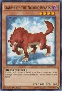 Garmr of the Nordic Beasts - Legendary Collection 5D's - YuGiOh card