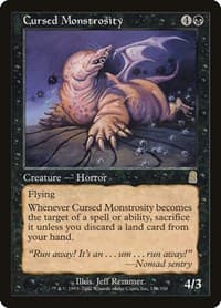 Cursed Monstrosity - Odyssey - Magic: The Gathering card