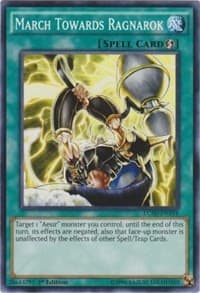 March Towards Ragnarok - Legendary Collection 5D's - YuGiOh card
