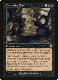 Decaying Soil - Odyssey - Magic: The Gathering card
