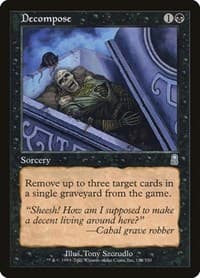 Decompose - Odyssey - Magic: The Gathering card