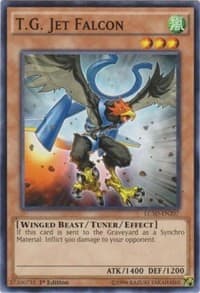 T.G. Jet Falcon - Legendary Collection 5D's - YuGiOh card