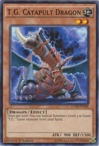 T.G. Catapult Dragon - Legendary Collection 5D's - YuGiOh card