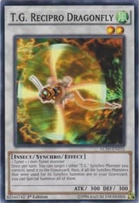 T.G. Recipro Dragonfly - Legendary Collection 5D's - YuGiOh card