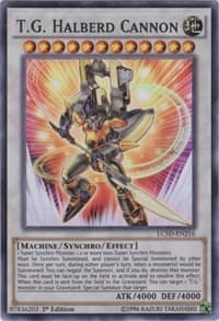 T.G. Halberd Cannon - Legendary Collection 5D's - YuGiOh card