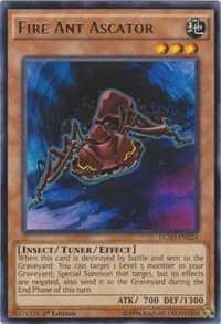 Fire Ant Ascator - Legendary Collection 5D's - YuGiOh card