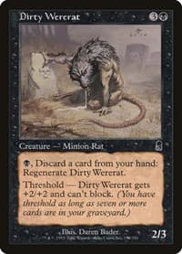 Dirty Wererat - Odyssey - Magic: The Gathering card