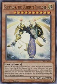 Sephylon, the Ultimate Timelord - Legendary Collection 5D's - YuGiOh card
