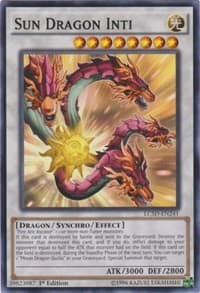 Sun Dragon Inti - Legendary Collection 5D's - YuGiOh card