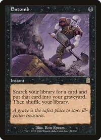 Entomb - Odyssey - Magic: The Gathering card