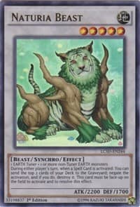 Naturia Beast - Legendary Collection 5D's - YuGiOh card