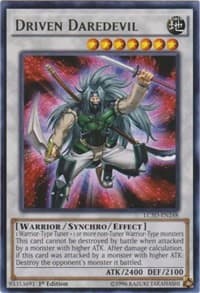 Driven Daredevil - Legendary Collection 5D's - YuGiOh card