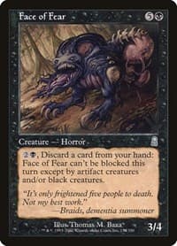 Face of Fear - Odyssey - Magic: The Gathering card