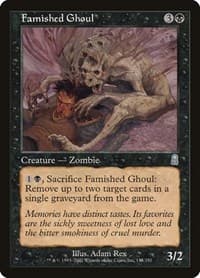 Famished Ghoul - Odyssey - Magic: The Gathering card