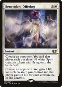Benevolent Offering - Commander 2014 - Magic: The Gathering card