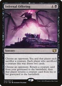 Infernal Offering - Commander 2014 - Magic: The Gathering card
