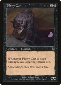 Filthy Cur - Odyssey - Magic: The Gathering card