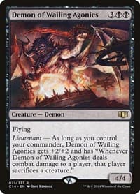 Demon of Wailing Agonies - Commander 2014 - Magic: The Gathering card