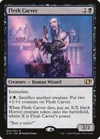 Flesh Carver - Commander 2014 - Magic: The Gathering card