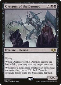 Overseer of the Damned - Commander 2014 - Magic: The Gathering card