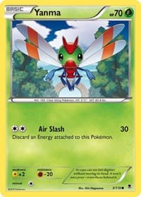 Yanma - XY - Phantom Forces - Pokemon card