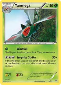 Yanmega - XY - Phantom Forces - Pokemon card