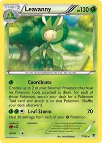 Leavanny - XY - Phantom Forces - Pokemon card