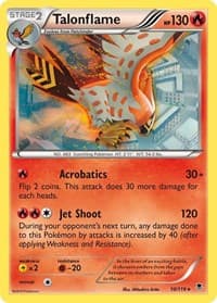 Talonflame - XY - Phantom Forces - Pokemon card