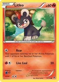Litleo - XY - Phantom Forces - Pokemon card