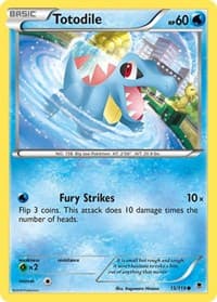 Totodile - XY - Phantom Forces - Pokemon card