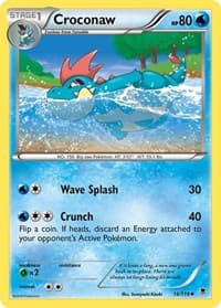 Croconaw - XY - Phantom Forces - Pokemon card