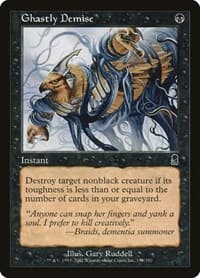 Ghastly Demise - Odyssey - Magic: The Gathering card