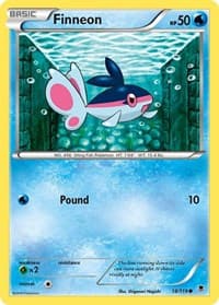 Finneon - XY - Phantom Forces - Pokemon card