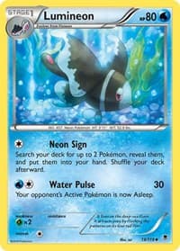 Lumineon - XY - Phantom Forces - Pokemon card