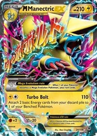 M Manectric EX - XY - Phantom Forces - Pokemon card