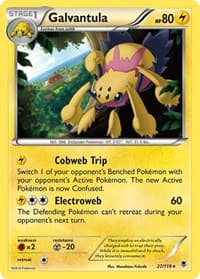 Galvantula - XY - Phantom Forces - Pokemon card