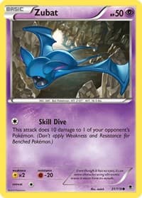 Zubat - XY - Phantom Forces - Pokemon card
