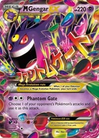 M Gengar EX - XY - Phantom Forces - Pokemon card