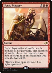 Scrap Mastery - Commander 2014 - Magic: The Gathering card