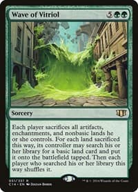 Wave of Vitriol - Commander 2014 - Magic: The Gathering card