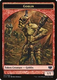 Goblin // Goat Double-Sided Token - Commander 2014 - Magic: The Gathering card