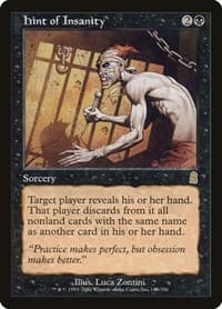 Hint of Insanity - Odyssey - Magic: The Gathering card