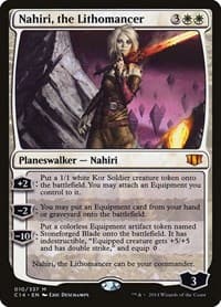 Nahiri, the Lithomancer - Commander 2014 - Magic: The Gathering card